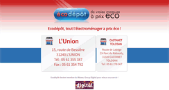 Desktop Screenshot of ecodepot.fr